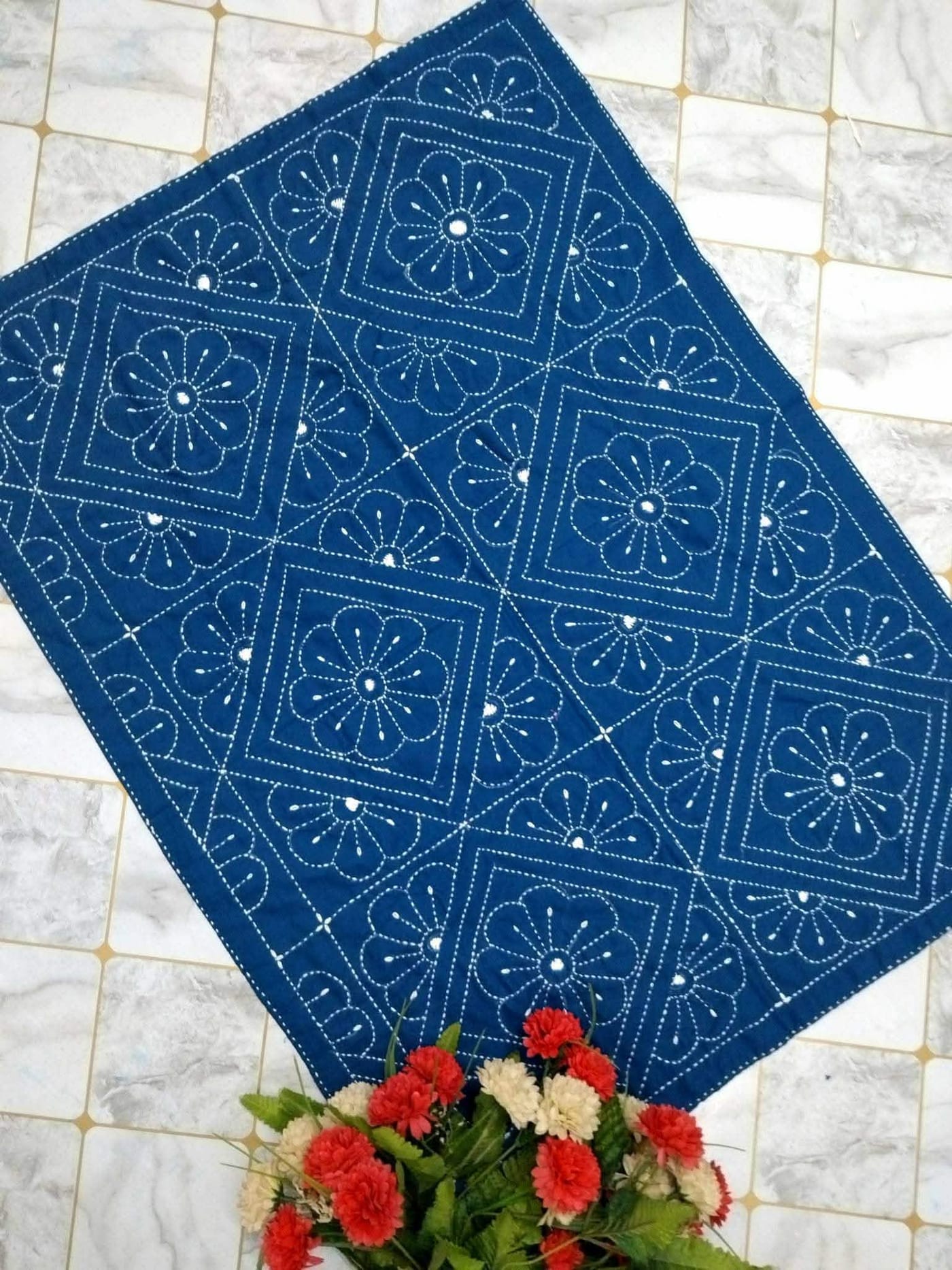 Blue Baby Nakshi Kantha
