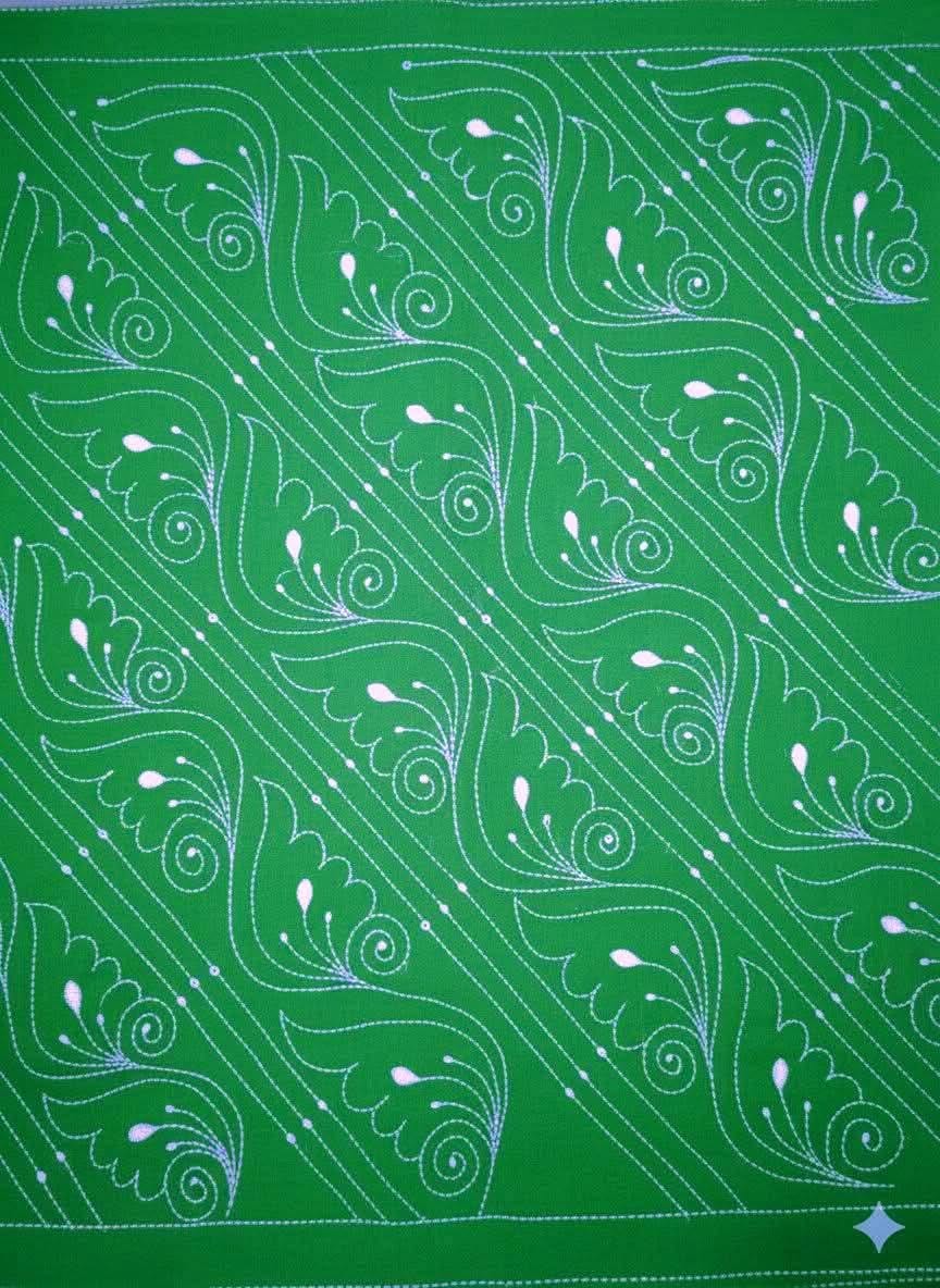 Green Baby Nakshi Kantha