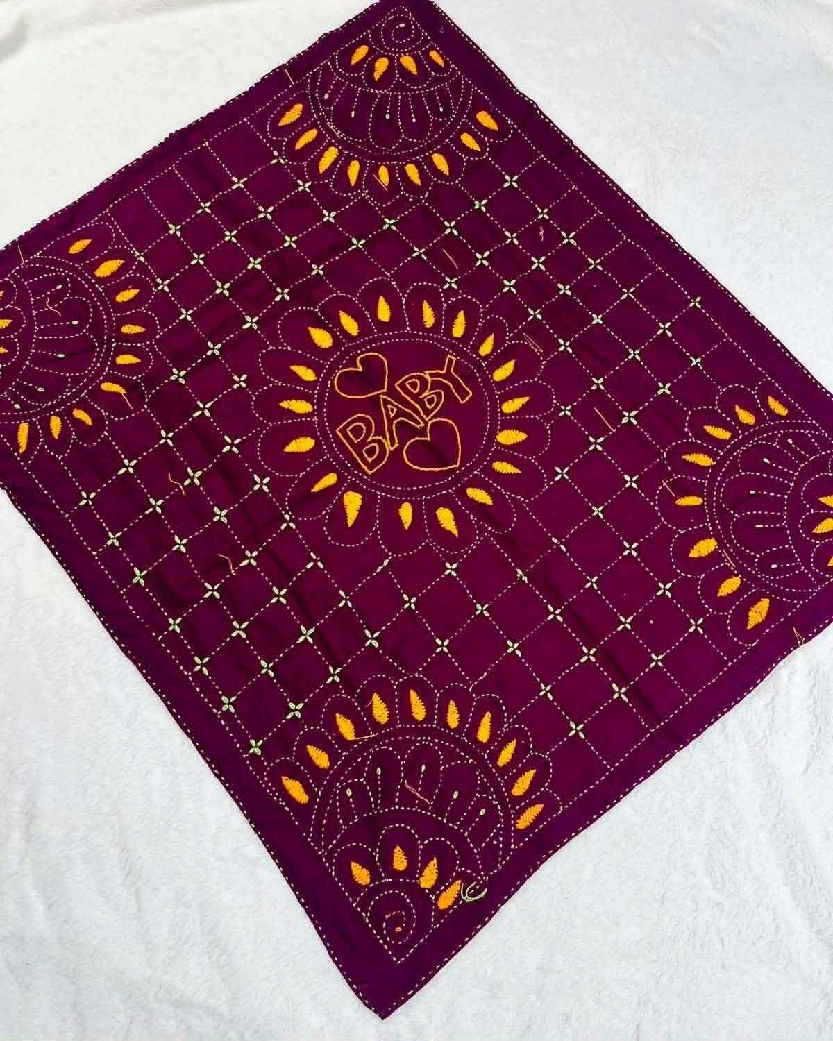 Berry Welcome Baby Nakshi Kantha